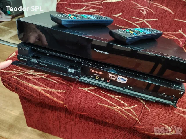Panasonic DVD recorder , снимка 6 - Плейъри, домашно кино, прожектори - 56733983