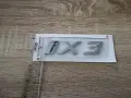 сребриста емблема BMW iX3, снимка 6