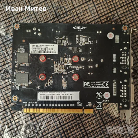 Видеокарта Palit NVIDIA GeForce GT 730 GDDR5, снимка 3 - Видеокарти - 56717774