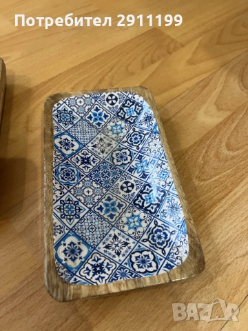 Дървена купа, 2бр, снимка 4 - Декорация за дома - 56681283