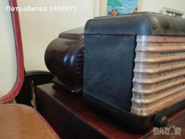 Старо радио Москвич., снимка 3 - Радиокасетофони, транзистори - 56642225