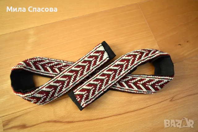 Мънистен колан за народна носия, снимка 5 - Колани - 56601111