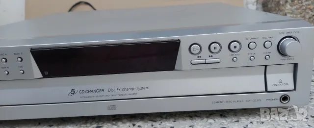 CD player Sony CDP-CE375, снимка 3 - Ресийвъри, усилватели, смесителни пултове - 56628001
