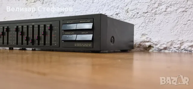 🔊 Technics SH-8038 – Стерео графичен еквалайзер | 2 × 7 ленти, снимка 4 - Еквалайзери - 56598769