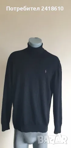 POLO Ralph Lauren Merino Wool Turtleneck Mens Size L ОРИГИНАЛ! Мъжко вълнено Поло!