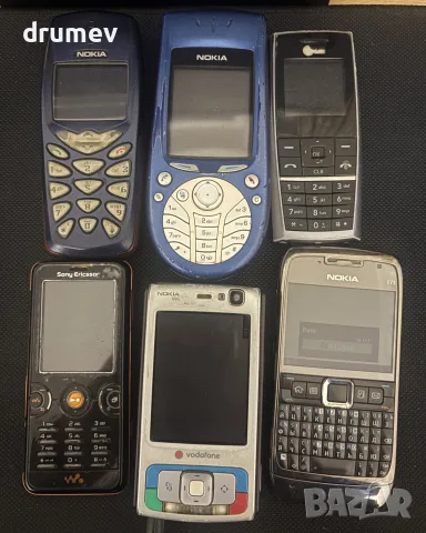 Лот ретро мобилни телефони - Nokia, LG, Sony Ericsson