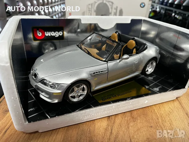 Чисто нов BBURAGO метален колекционерски модел количка BMW Z3 M CABRIO 1:18 45 €