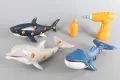 Конструктор Морски животни с винтоверт - 3D, снимка 1