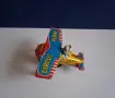 Стара Ламаринена Играчка Самолетче CIRCUS от Соца, снимка 6