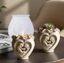 Молд кашпа 8 март майка и дъщеря , снимка 3