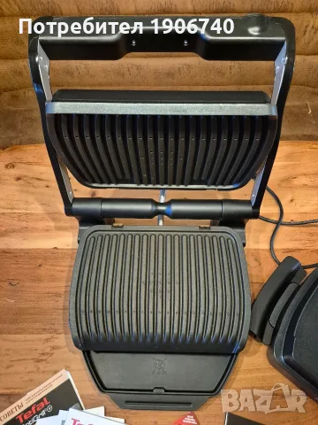 Електрическа скара TEFAL OptiGrill, снимка 3 - Скари - 56559388