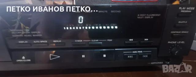Компактдиск плейър  Sony CDP 250, снимка 3 - Аудиосистеми - 56578347
