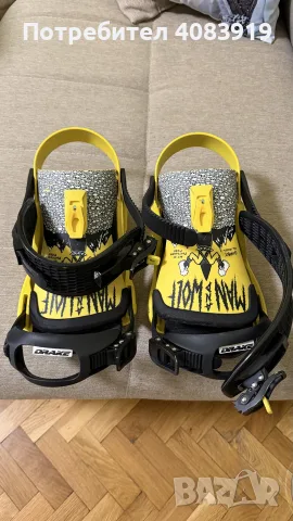 Drake Fifty L Snowboard bindings