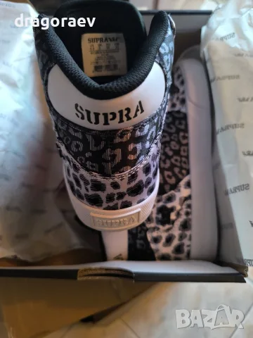 Нови кецове Supra Vaider static cheetah-white, снимка 14 - Детски маратонки - 56657970