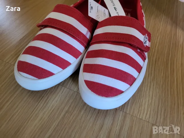 нови обувки Lacoste, 33ти номер, снимка 4 - Детски маратонки - 56611785