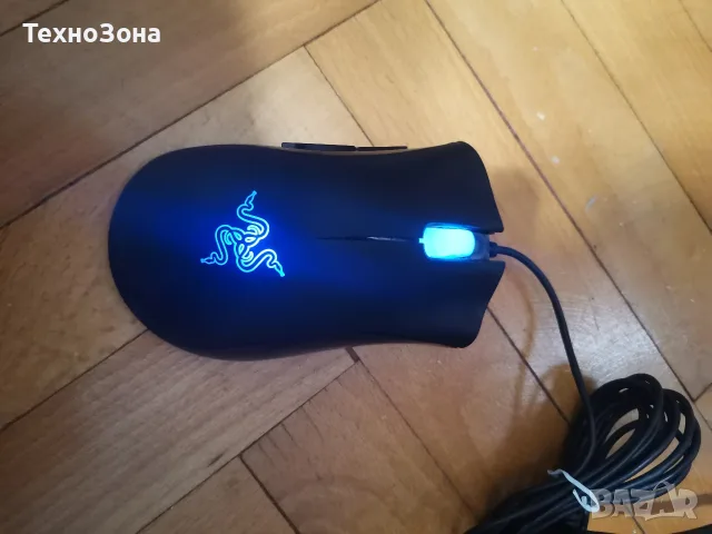 Оптична геймърска мишка Razer DeathAdder, снимка 2 - Клавиатури и мишки - 56745697