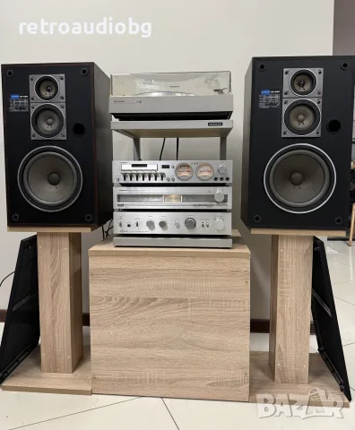 🔈ТОП ретро аудио сет PIONEER - усилвател, тунер, дек, грамофон, рак + тонколони🔈