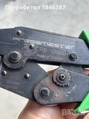 кербовачни клещи Presmaster Sweden, снимка 3 - Клещи - 56636462