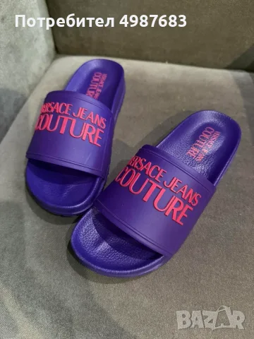 Чехли Versace Jeans Couture - 35 номер, снимка 2 - Чехли - 56623749