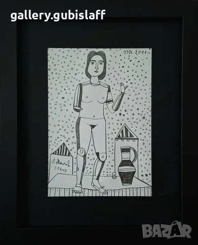 Картина, без заглавие, 2011 г., худ. Р. Малчев (1970-2023)