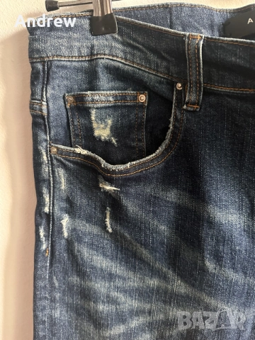 Мъжки дънки AMIRI Original Size 32 / M-L Distressed, снимка 6 - Дънки - 56738407