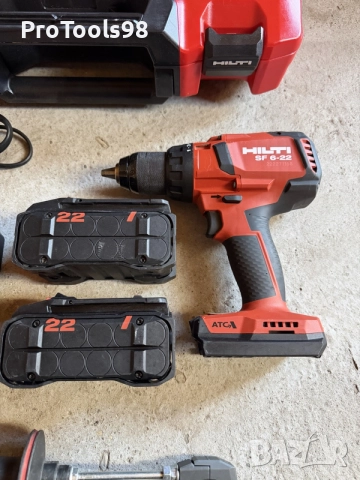 Hilti SF 6-22 Nuron безчетков винтоверт, снимка 5 - Винтоверти - 56580216