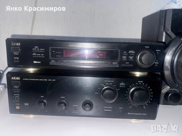 Стерео Усилвател Akai-am1100, снимка 2 - Ресийвъри, усилватели, смесителни пултове - 56638359