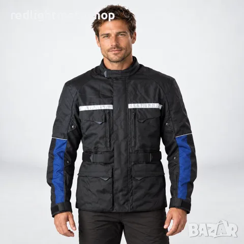 Torque Мъжко лятно текстилно мото яке 2XL – Ново