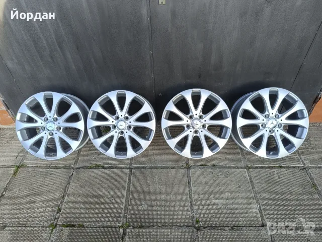 ОРИГИНАЛНИ джанти 17 ' цола 5x112 MERCEDES BENZ / МЕРЦЕДЕС 7,5J ET40 + датчици