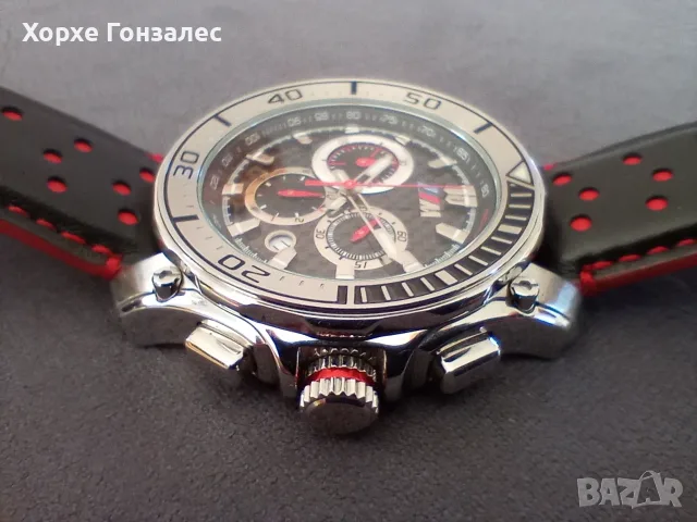 BMW M Carbon Chronograph, 45mm, снимка 5 - Мъжки - 56721364