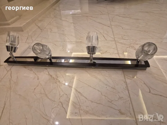 лампа спот четворка за таван или стена 