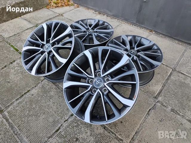 ОРИГИНАЛНИ джанти 17 ' цола 5x114,3 TOYOTA / Тойота 5х114,3 ET45 7J + ДАТЧИЦИ