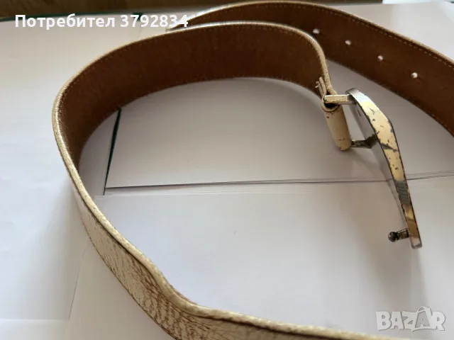 Дамски колан - Saddler - естествена кожа, снимка 6 - Колани - 56566352
