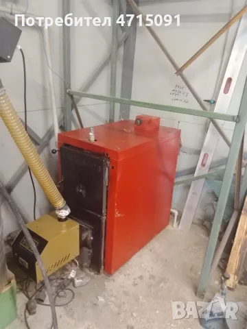 КОТЕЛ VIADRUS 35 KW КОМБИНИРАН - дърва и въглища - 400 евро. Може да се ползва и на пелети с горелка