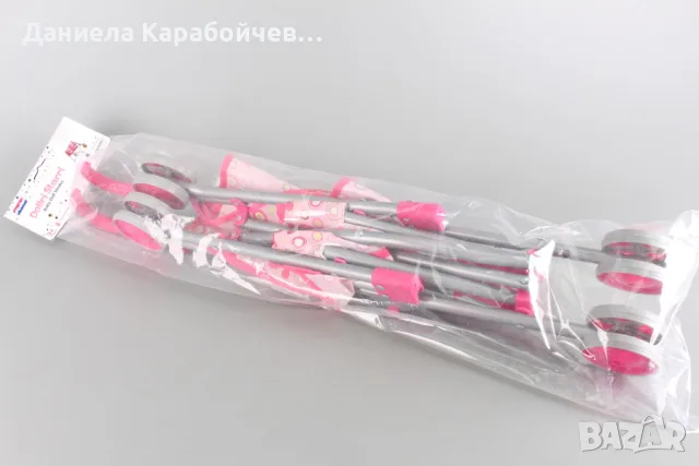 Метална количка за кукла, снимка 2 - Кукли - 56656327
