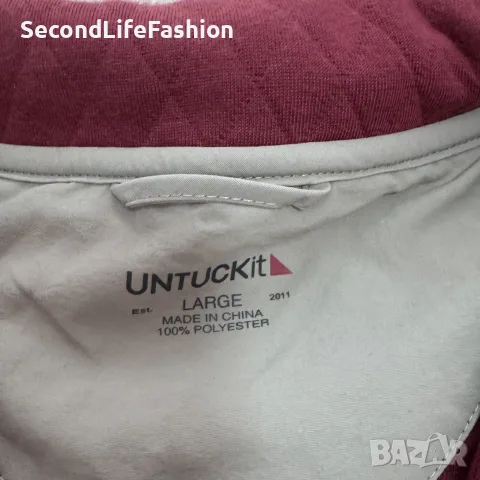 Untuckit мъжка блуза разнер L, снимка 2 - Блузи - 56738539