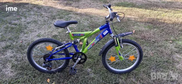 Велосипед НОМЕР 16. Noxon Raptor. 20 цола, 6 скорости. 35 см от седалката до центъра на средното.