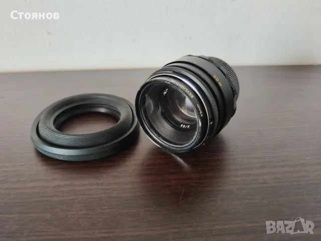 Обектив HELIOS-44-2 2/58 USSR, снимка 3 - Обективи и филтри - 56610889