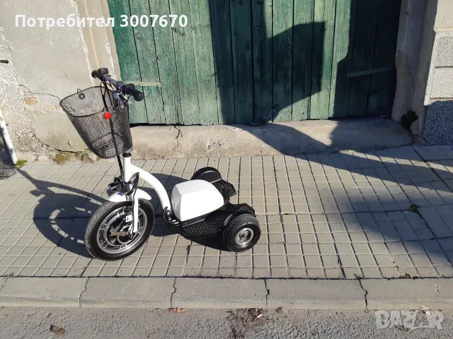 Електрическа триколка 500w 48v , снимка 2 - Велосипеди - 53875941