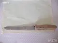 Нож стар с дървена дръжка - 1, снимка 2