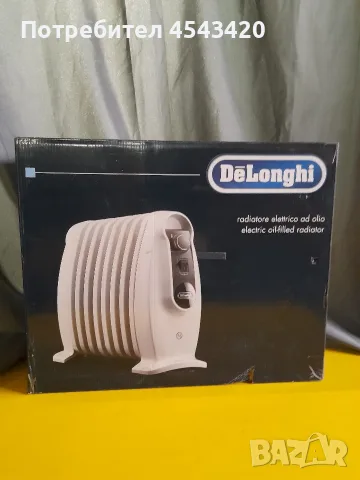 Нов! Маслен радиатор DeLonghi - 800W