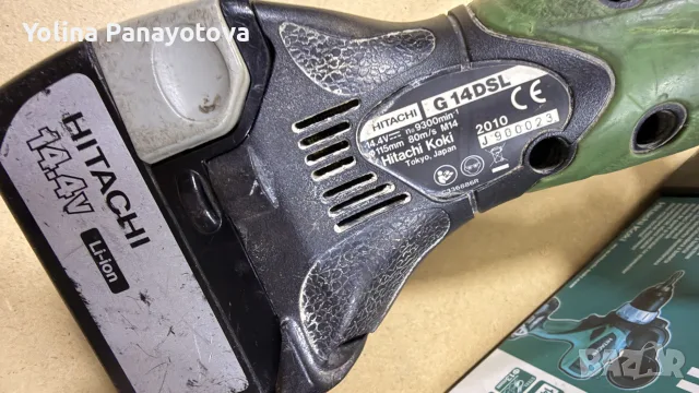 hitachi винтоверт и ъглошлайф, снимка 2 - Винтоверти - 56726573