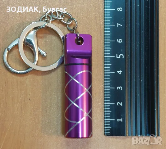 Алуминиев Контейнер с Разтегателна Лъжичка, снимка 4 - Лули - 31750700