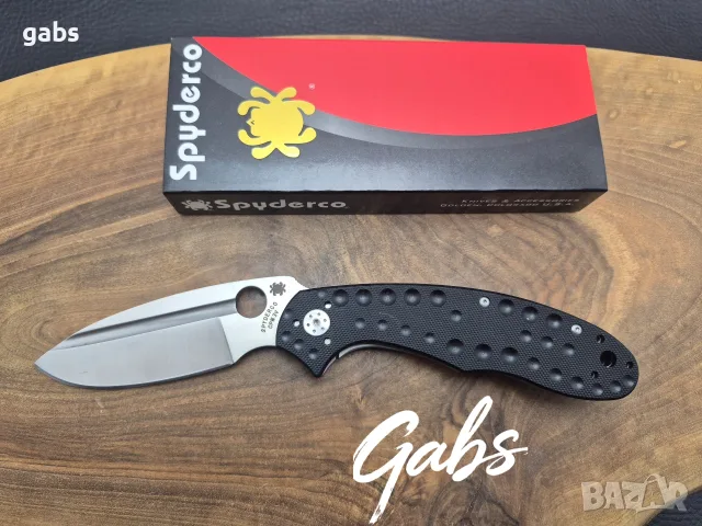 Сгъваем нож Spyderco Schempp Tuff C151, снимка 3 - Ножове - 56706084