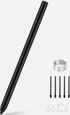 Цифрова писалка Abasuto Stylus с гумичка, резервна за Remarkable 2, черна