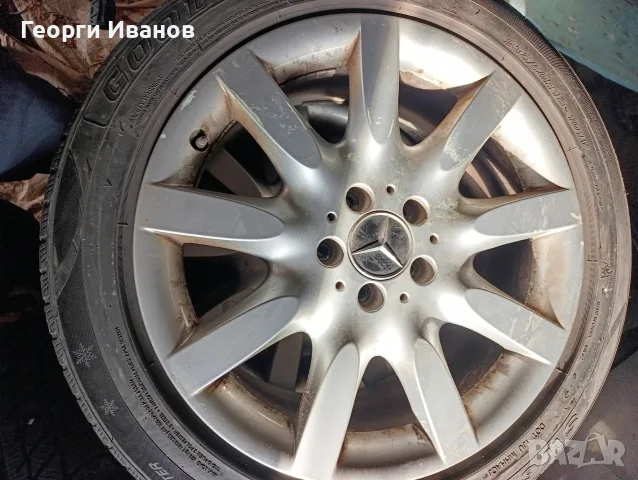 Оригинални джанти Mercedes W221 18" 5x112 A2214011902 ET43 + Гуми 235/50/18
