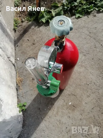 Бутилка за хели, снимка 2 - Друго оборудване - 56580111