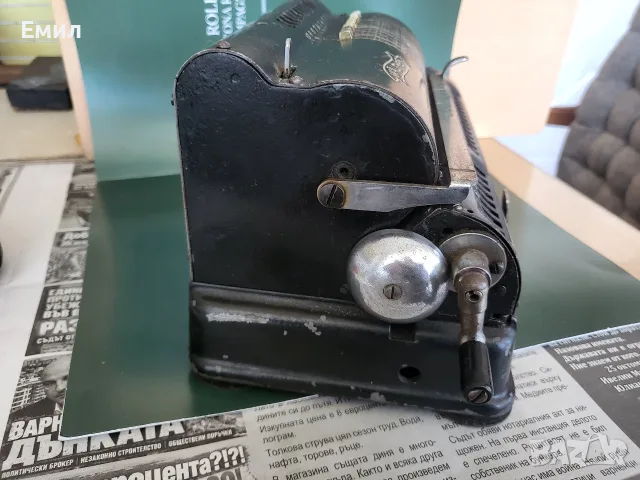 Антикварна сметачна машина WALTHER, снимка 4 - Колекции - 56637097