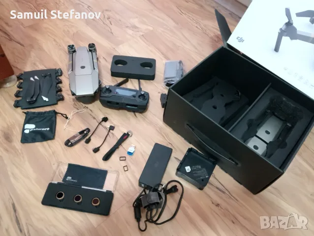 DJI Mavic Pro Platinum Fly More Combo. КАТО НОВ!
