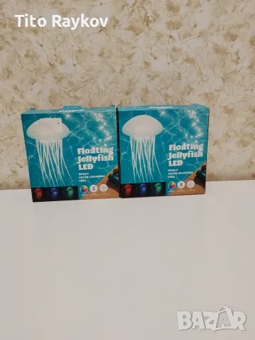 Декоративни медузи Floating Jellyfish (за аквариум / интериор) – 2 бр.